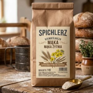 Spichlerz – Rzemieślnicza Mąka Pszenno-Rzepakowa, 1 kg